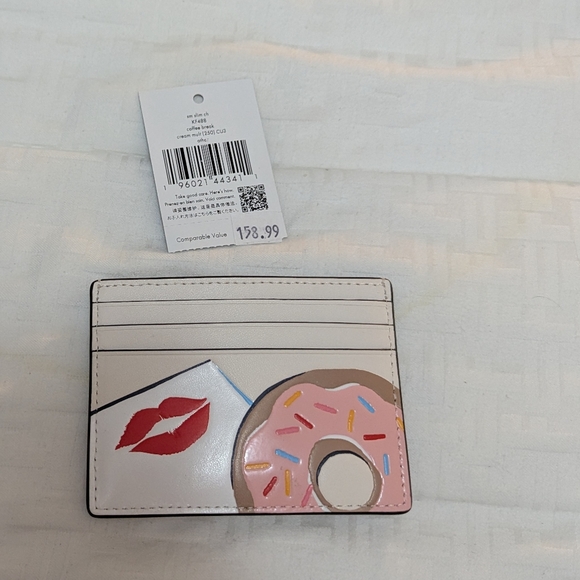 Kate Spade Donut Card Holder - Picture 3 of 5